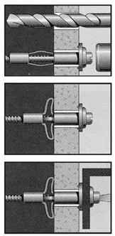 installing anchor