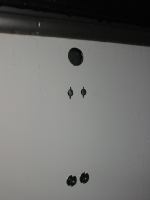 holes for bracket anchors