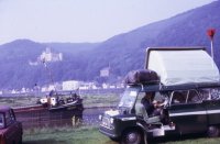 Dormobile, 1971, on Rhine